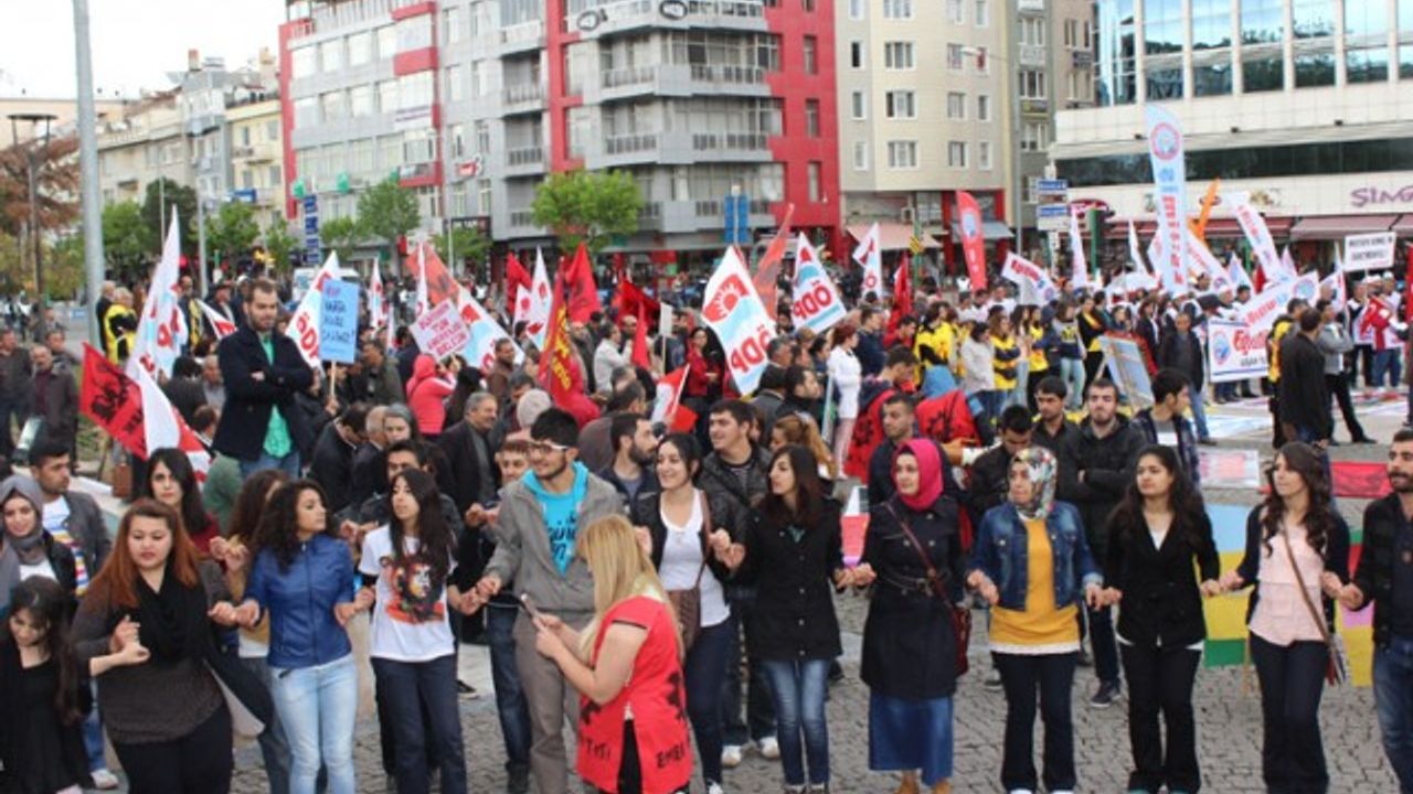 UŞAK'TA 1 MAYIS OLAYSIZ SON BULDU