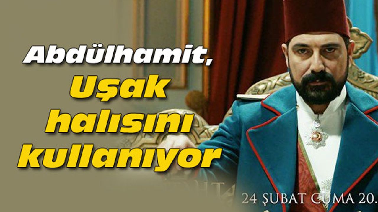 Abdülhamit, Uşak halısını kullanıyor