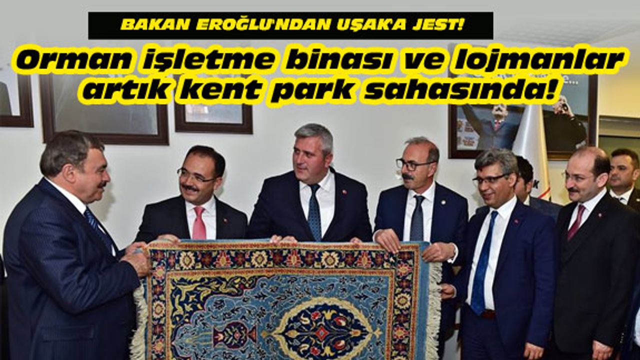 Orman işletme binası ve lojmanlar artık kent park sahasında!