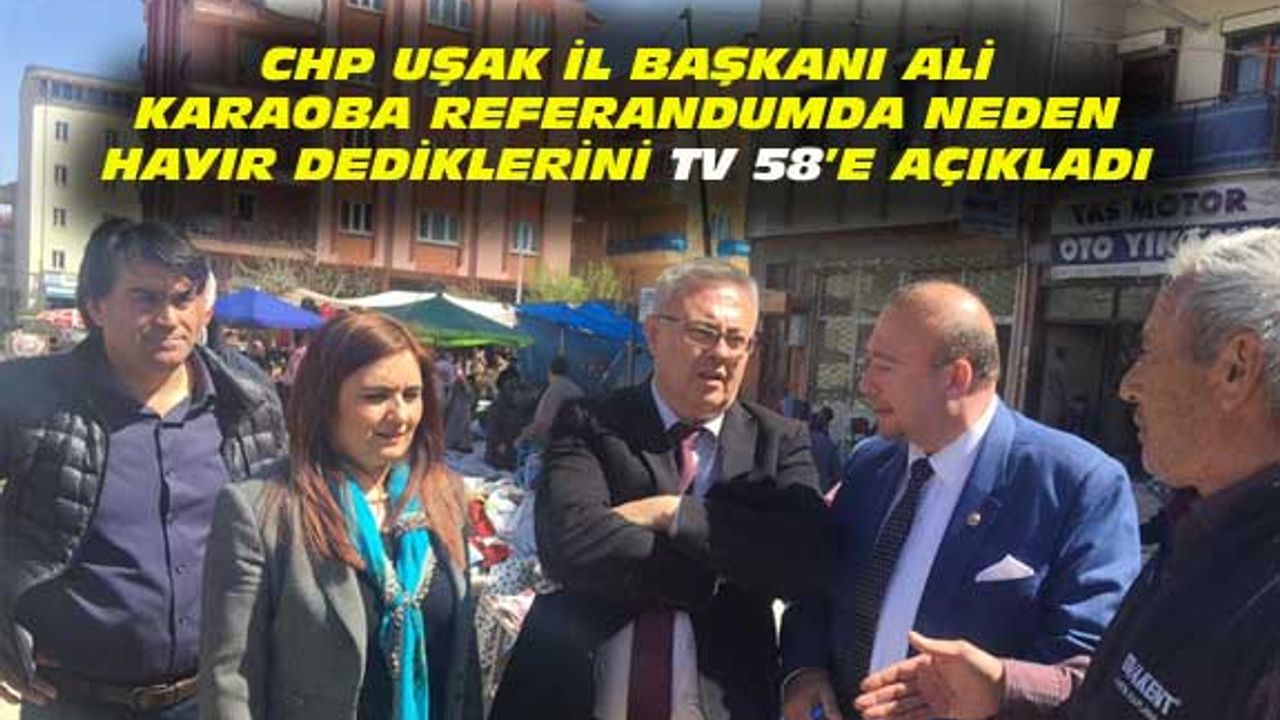 CHP Uşak İl Başkanı, Uşak için tahmin yürüttü!