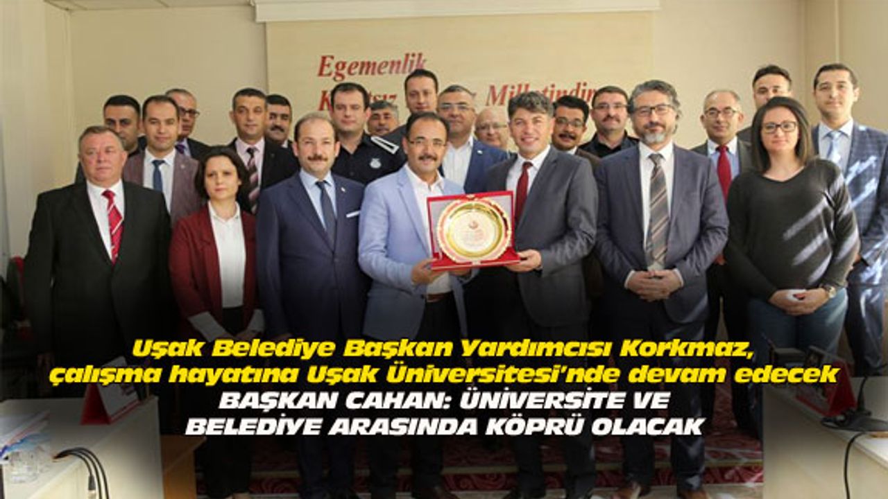 Korkmaz, çalışma hayatına üniversitede devam edecek