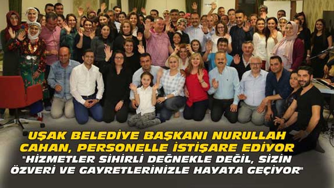 'Hizmetler sizin gayretlerinizle hayata geçiyor'