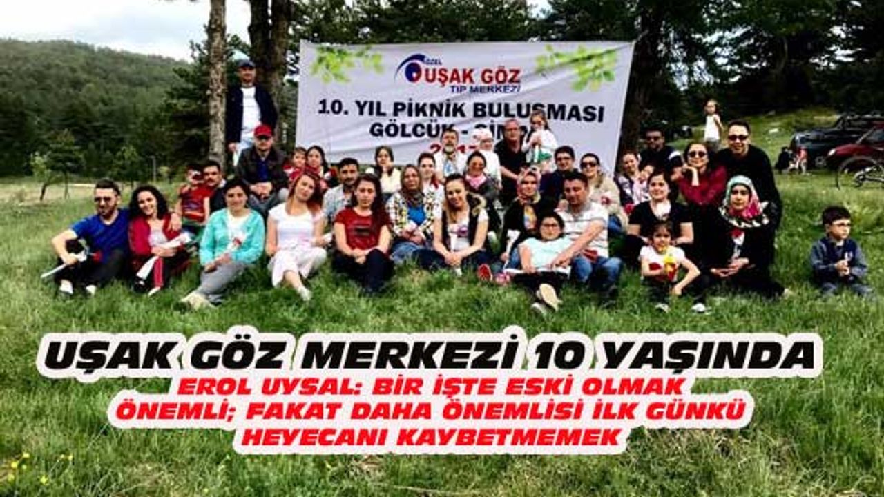 Uşak Göz Merkezi, 10 yıldır kesintisiz hizmet veriyor