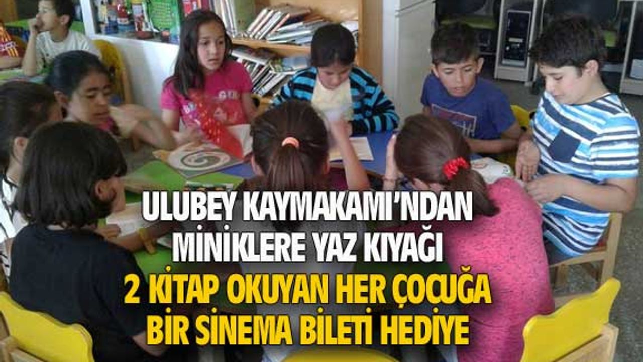 Ulubey Kaymakamı'ndan çocuklara yaz kıyağı