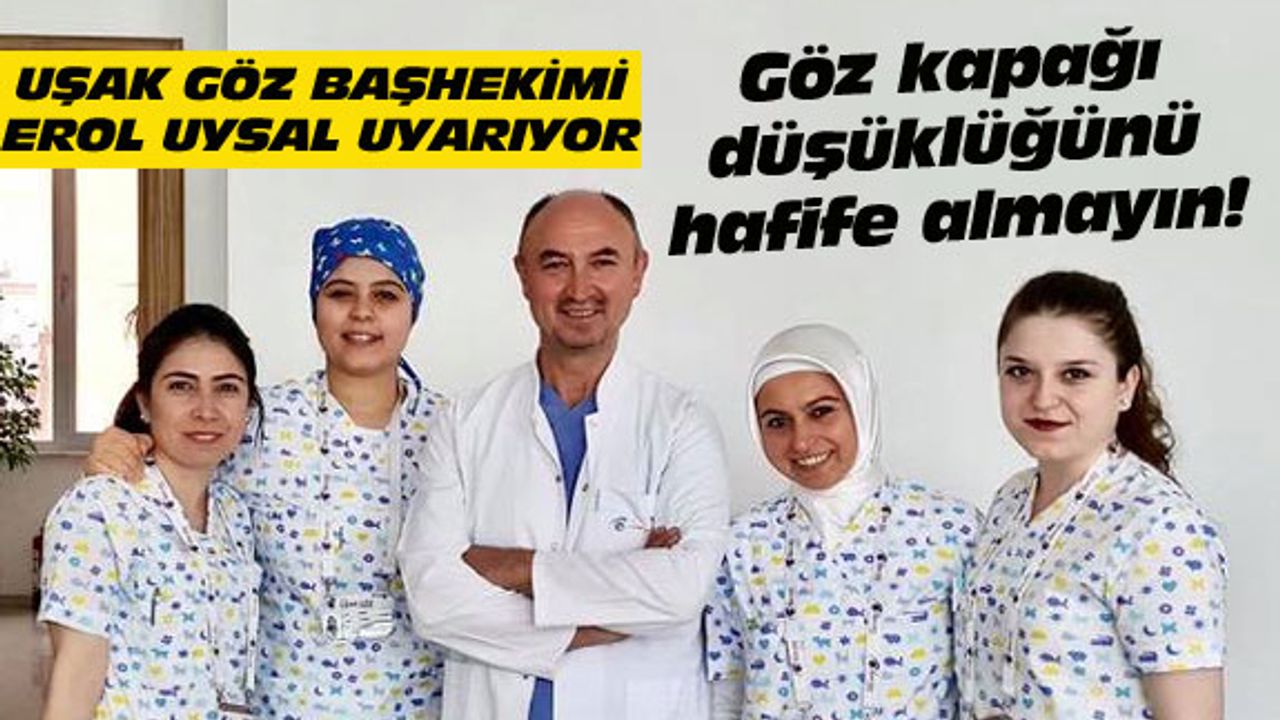 Göz kapağı düşüklüğünü hafife almayın!