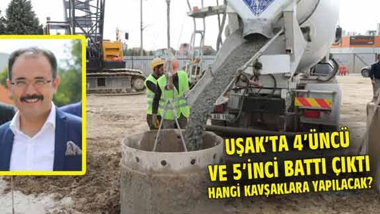 Uşak Belediyesi, 4'üncü ve 5'inci battı çıktının yapılacağı noktaları belirledi