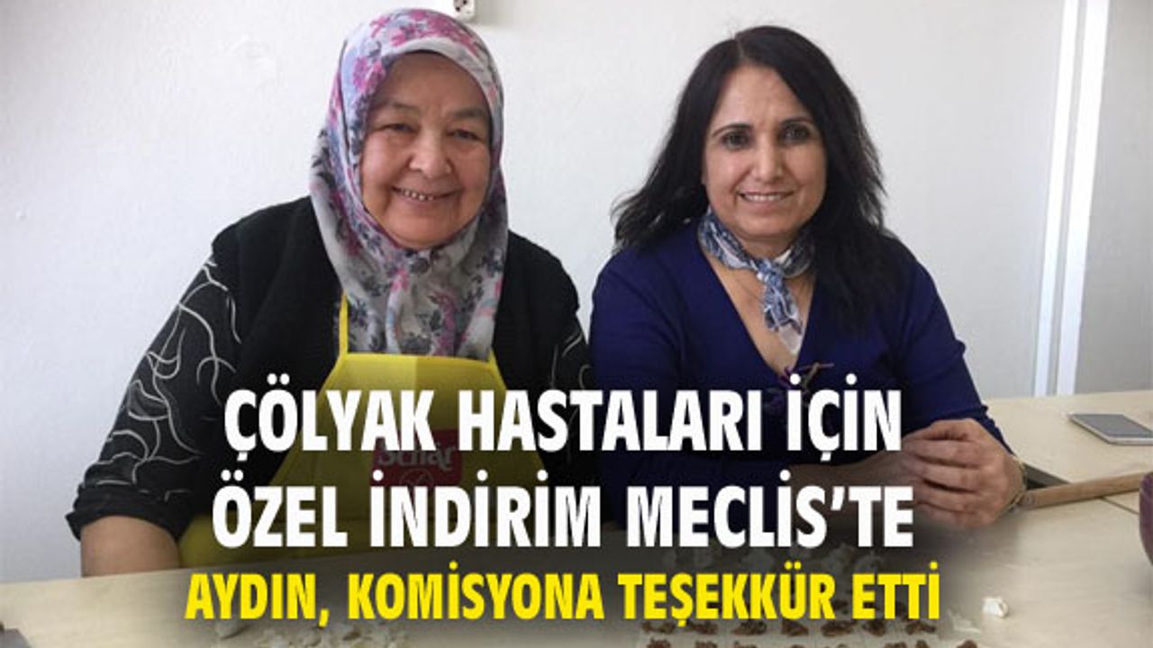 Çölyak hastası bir kişi her 100 TL'de 7 lira daha az ödeyecek