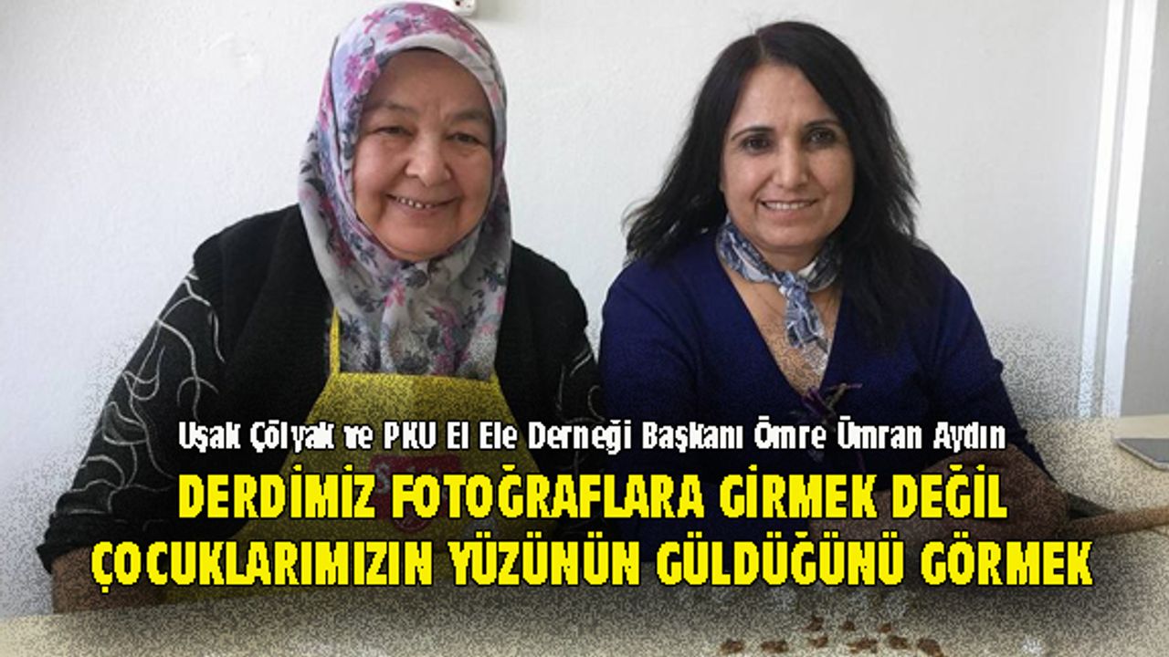 'Fotoğraflarda boy göstermek için kurulan bir dernek değiliz'