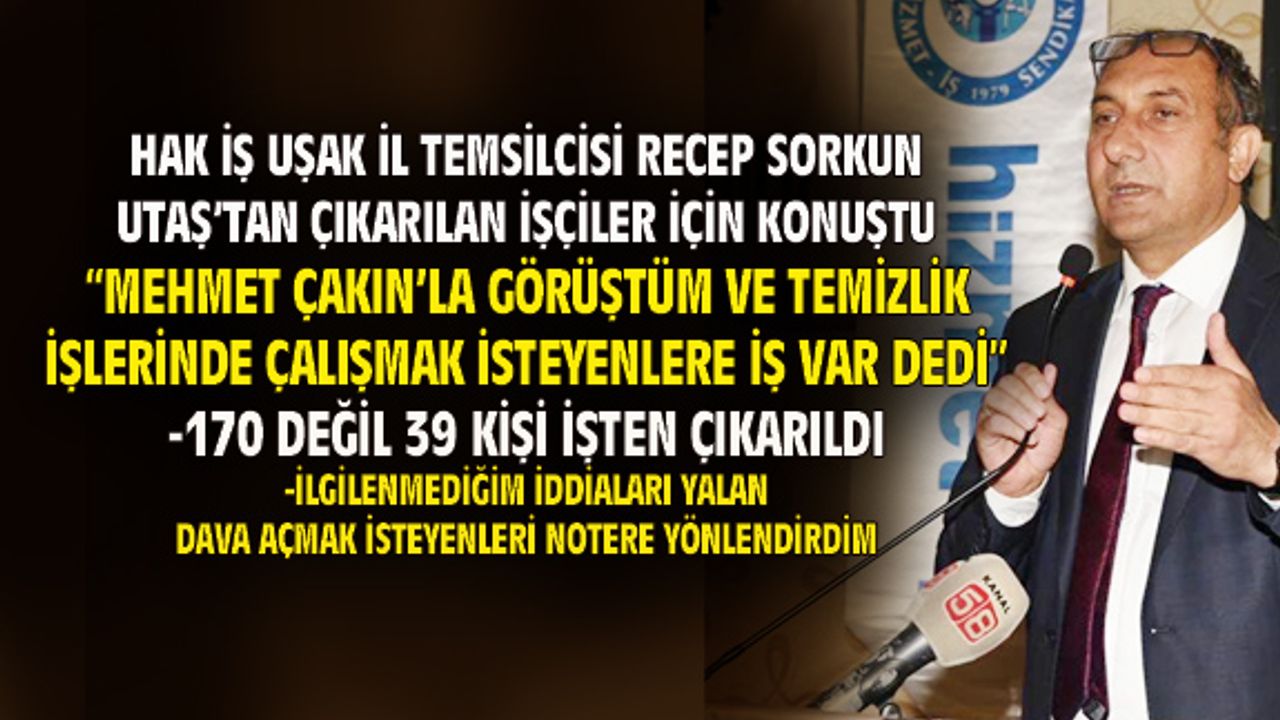 HAK İŞ Uşak: Temizlik işlerinde çalışmak isteyenler yarın işe başlayabilir