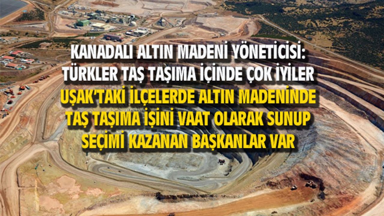 'Taş taşıma işini', bizdeki bir başkan adayı vaat olarak sundu ve seçimi kazandı