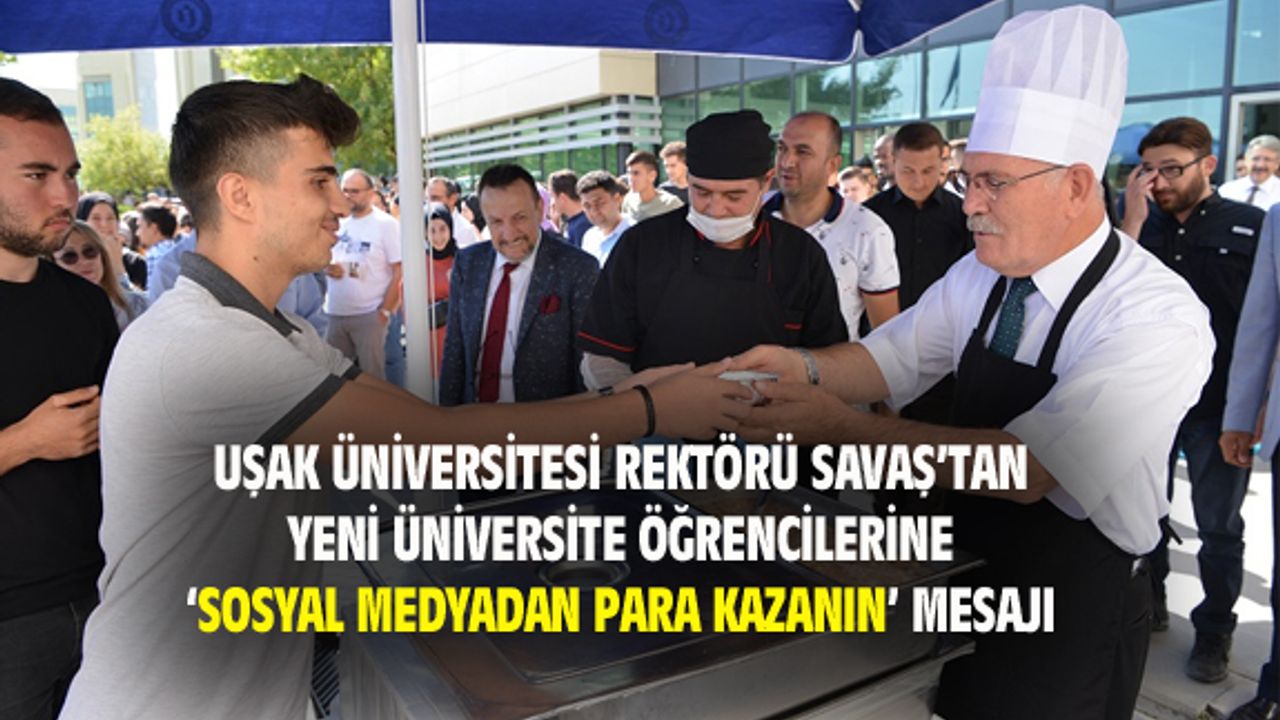 Yeni üniversite öğrencilerine sosyal medya ile para kazanın mesajı