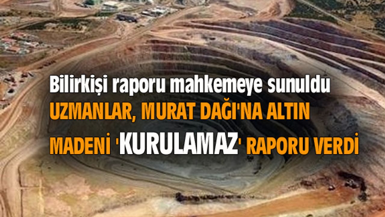 Murat Dağı için iyi bir haber geldi