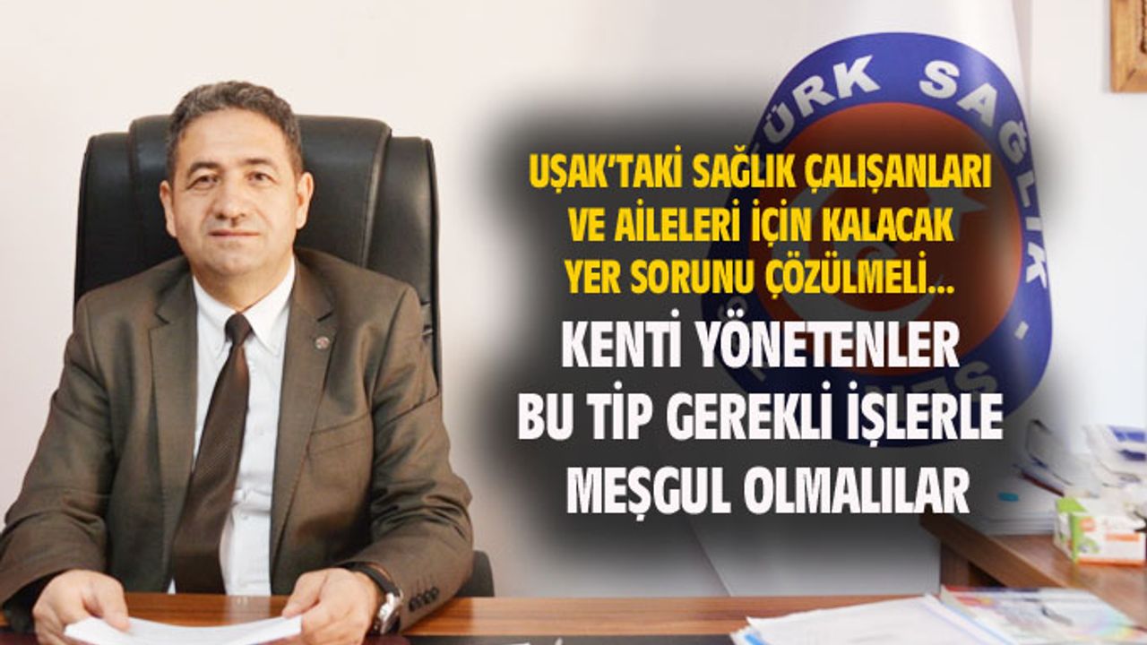 Mehmet Özkuk: Yöneticiler başka işler yerine, sorunları çözmeyle meşgul olmalı!