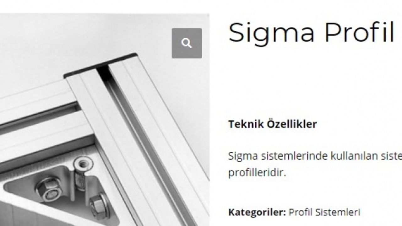 Alüminyum Sigma Profil Fiyatları için Alutem Alüminyum!