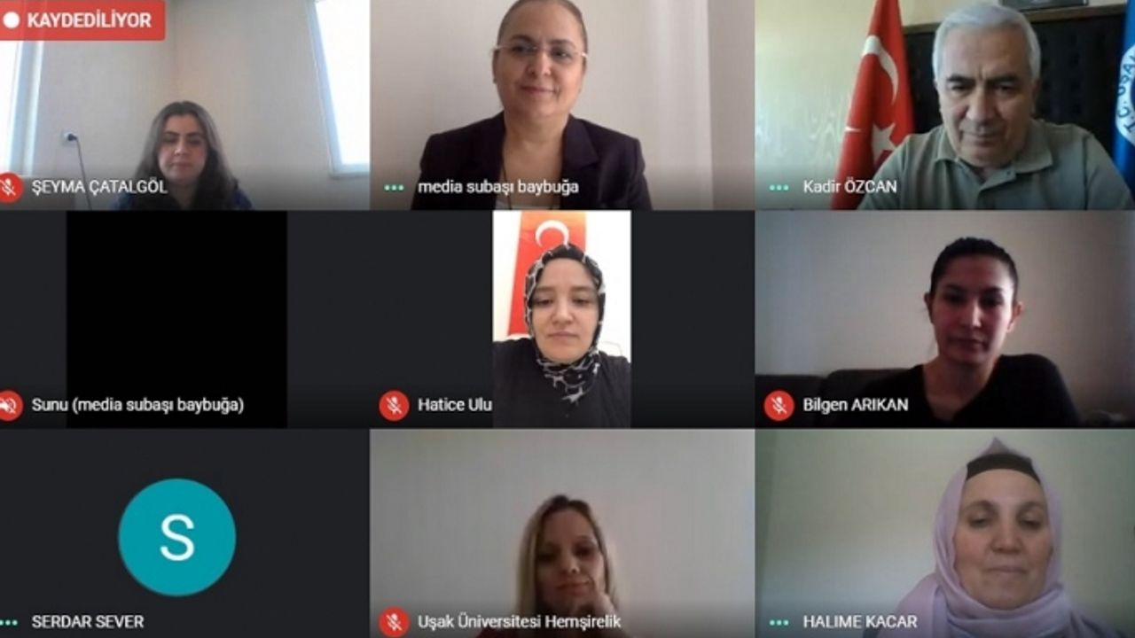 Uşak'ta hemşirelik haftası sempozyumla kutlandı