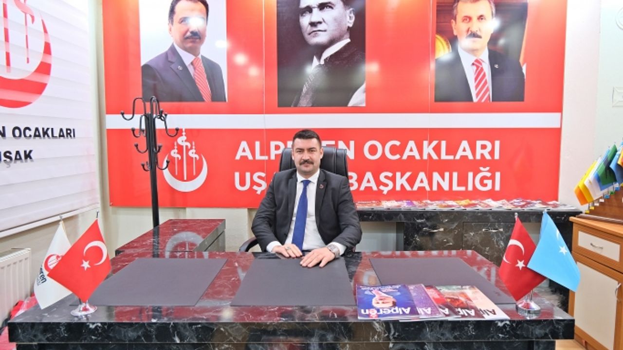 Uşak Alperen Ocakları Başkanı Ali Karaca, Genel Başkan Yardımcısı oldu