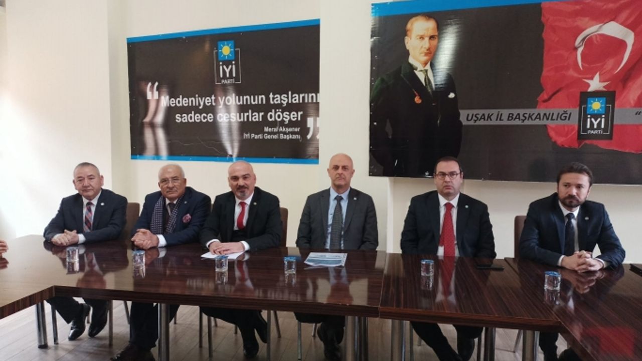 İYİ Parti: Uşak'ın hava kirliliği, boşanmalardaki artış ve bebek ölümlerine çözüm için çalışıyoruz