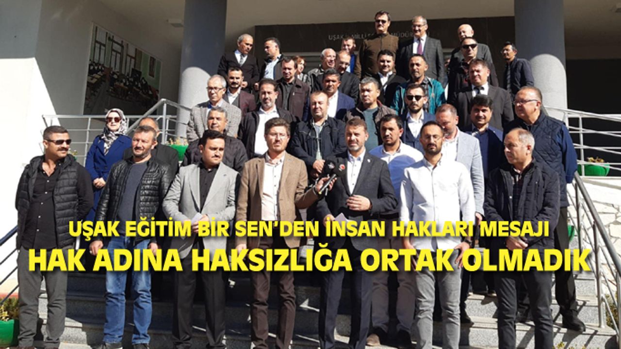 Hak adına haksızlığa ortak olmadık