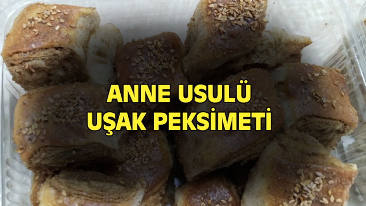 Haşhaş ezmeli anne usulü Uşak peksimeti
