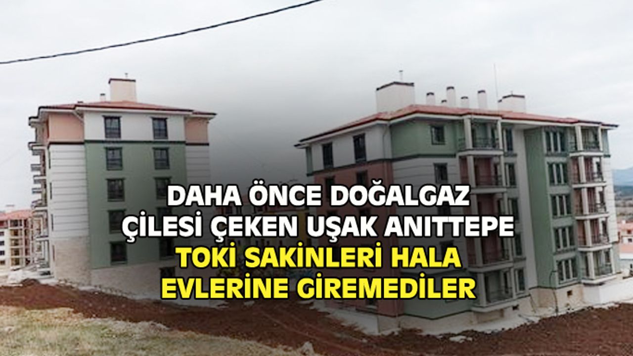 Aralık'ta teslim sözü verilen Anıttepe TOKİ sakinleri hala evlerine giremedi