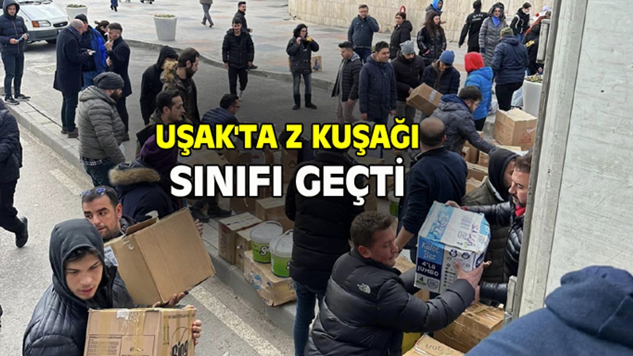 Uşak'ın Z kuşağı olarak görülen gençliği sınıfı geçti