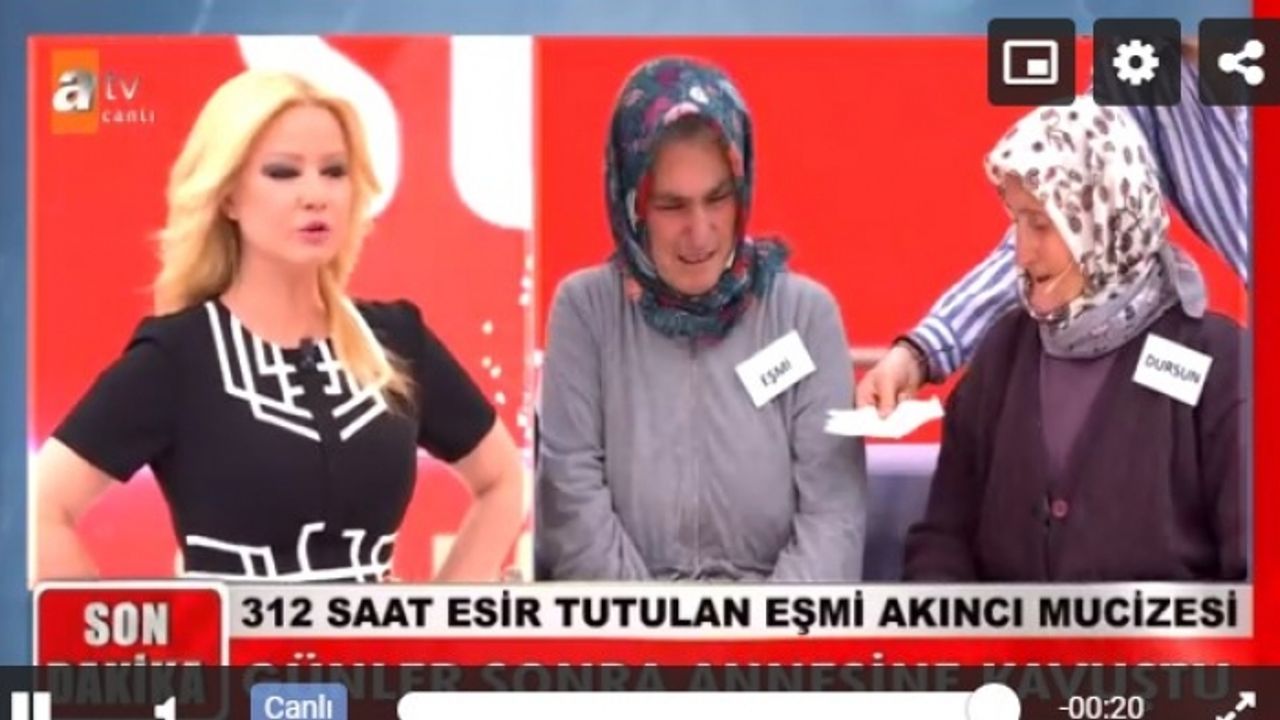 Eşmi Akıncı annesine kavuştu, gözyaşları sel oldu