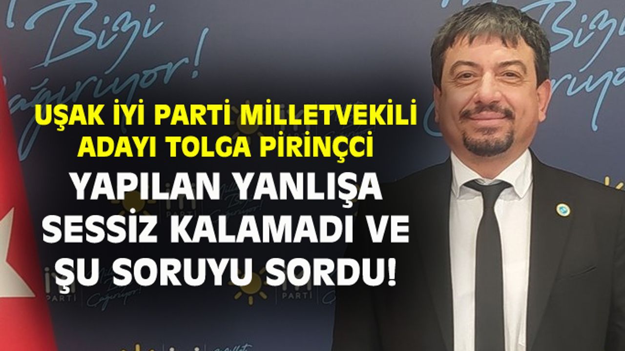Yapılan yanlışa dayanamadı ve şu soruyu sordu!