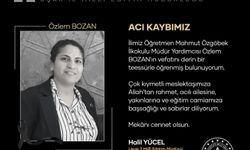 Uşak Mahmut Özgöbek İlkokulu Müdürü Yardımcısı Özlem Bozan, 43'ünde hayata gözlerini yumdu