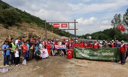 Uşak, İzmir, Kütahya ve Denizli'den yoğun ilgi gösterilen Spil'deki Anemon yolu tamamlandı