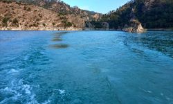 İnceğiz kanyonundaki Kemer Barajı tekne turuna bir süreliğine kapatıldı