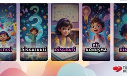 Okuma, yazma, konuşma ve matematik güçlüğü çeken disleklisi çocuklar için özel bir uygulama
