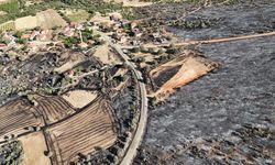 Uşak'ın Sivaslı ilçesine bağlı Ketenlik ve Erice'deki görüntüler yürek sızlattı