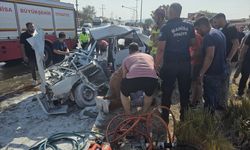 Uşak ve İzmir arasındaki Kula'da feci kaza! Arif ve Ayşe Öztürk hayatını kaybetti