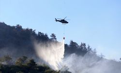 Eşme'nin kapı komşusu Alaşehir'de yangın
