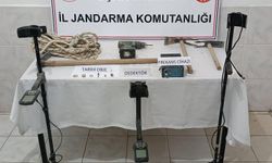 Uşak'ın tarihini talan edenlere suçüstü yapıldı