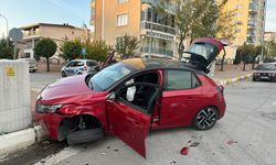 Uşak Uğur Mumcu Caddesi'nde trafik kazası!