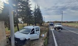 Uşak Bozkuş köyündeki kazada 3 kişi yaralandı