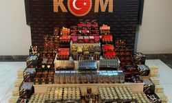 Uşak'ta kaçak ürün operayonu