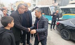 Uşak İl Müftüsü Mesut Harmancı'nın vefat eden annesi son yolculuğuna uğurlandı