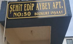Uşak'ın Banaz ilçesinden Şehit Edip Aybey'in adını yaptığı binaya verdi