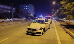 Uşak'ın Banaz ilçesinde tali yoldan çıkan ve ana yoldan devam eden araçlar çarpıştı!