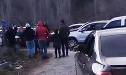 Uşak ve Gediz arasında trafik çilesi! Vatandaş bir birine düştü!