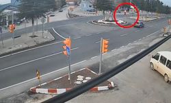 Uşak'ın Sivaslı İlçe Pınarbaşı kavşağında kırmızı ışıkta geçenlere ceza yazıldı!