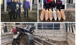 Uşak'taki jandarma ekipleri güvercin hırsızlarının aralarında bulunduğu 20 kişiyi yakaladı!