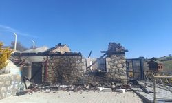 Uşak Banaz Büyükoturak'ta yangın çıktı!