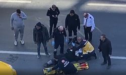 Uşak'ta dörtyol köprüden inen yolcu otobüsü, üç tekerli bisiklet çarptı! Kadın sürücü yaralandı!