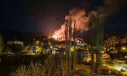 Uşak'ın komşusu Demirci'deki yangın nedeniyle Fadime Nur Bilgin hastaneye kaldırıldı