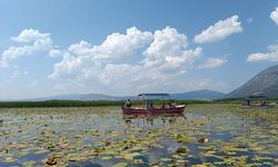 Uşak'ın komşusu Çivril'deki Işıklı gölünde nilüferler eşliğinde tekne turlarının başlayacağı tarih belli oldu