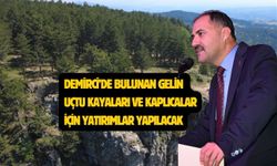 Uşak'tan da yoğun ziyaretçi çeken Demirci Hisar Kaplıcaları ve Gelin Uçtu için hedefler belirlendi