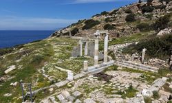 Datça Knidos'ta araç parkı yapılacak bir alan oluşturuldu